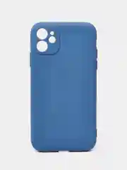 Темно-синий чехол для iPhone 11 / XR / 7 / 8 / SE2 / X / XS / 12 Pro Max, силиконовый