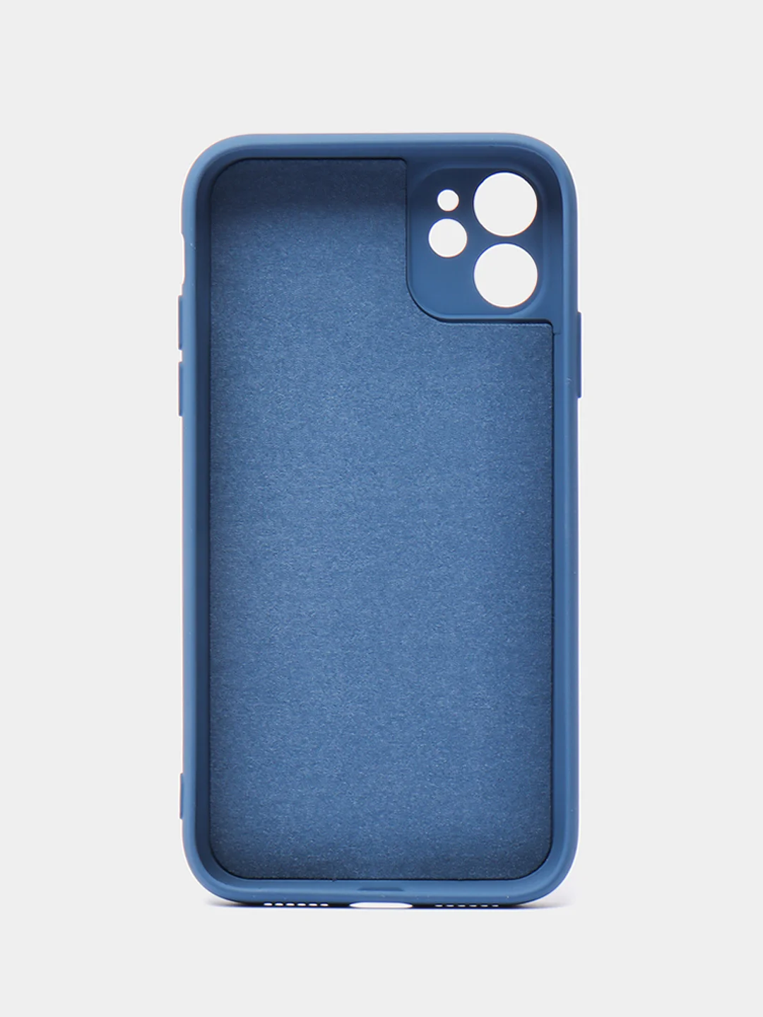 Темно-синий чехол для iPhone 11 / XR / 7 / 8 / SE2 / X / XS / 12 Pro Max, силиконовый