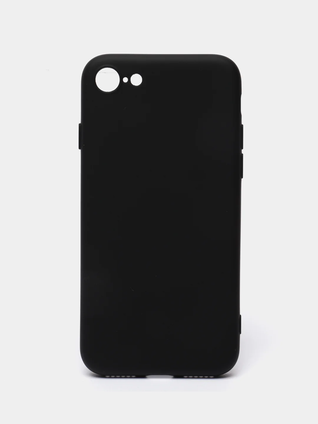 Черный чехол для iPhone 11 / XR / 7 / 8 / SE2 / X / XS / 12 Pro Max, силиконовый
