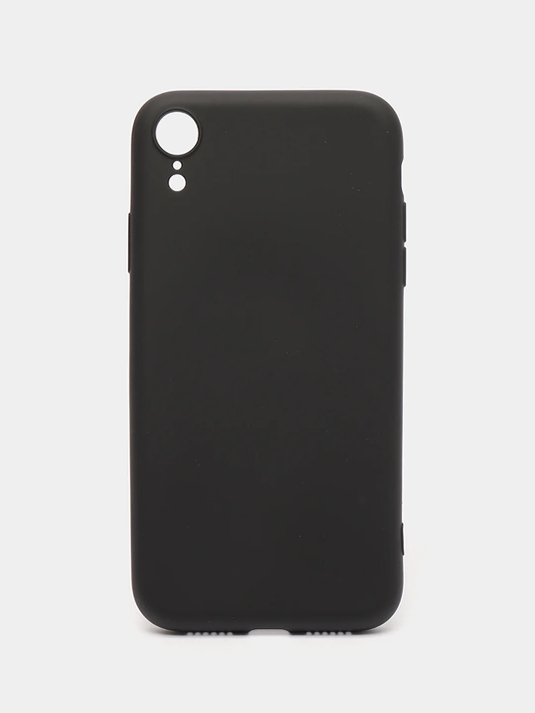 Черный чехол для iPhone 11 / XR / 7 / 8 / SE2 / X / XS / 12 Pro Max, силиконовый