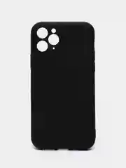 Черный чехол для iPhone 11 / XR / 7 / 8 / SE2 / X / XS / 12 Pro Max, силиконовый