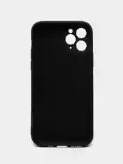 Черный чехол для iPhone 11 / XR / 7 / 8 / SE2 / X / XS / 12 Pro Max, силиконовый
