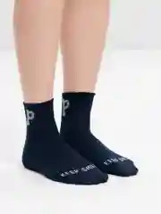 Синий носки унисекс, с буквой "Р"
