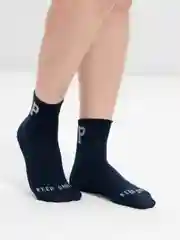 Синий носки унисекс, с буквой "Р"