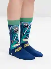 Синий носки Рик и Морти, 7 видов (Rick and Morty)