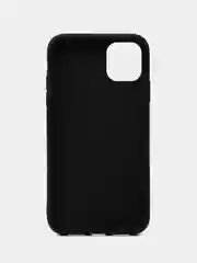 Коричневый чехол с надписями силиконовый матовый для iPhone 6 6s 7 8 SE 11 12 13 14 pro X Xs XR айфон