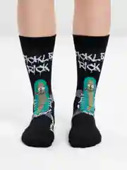 Черный носки Рик и Морти, 7 видов (Rick and Morty)