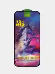 Защитное стекло для iPhone 14 Pro Max (Айфон 14 про макс), с черной рамкой