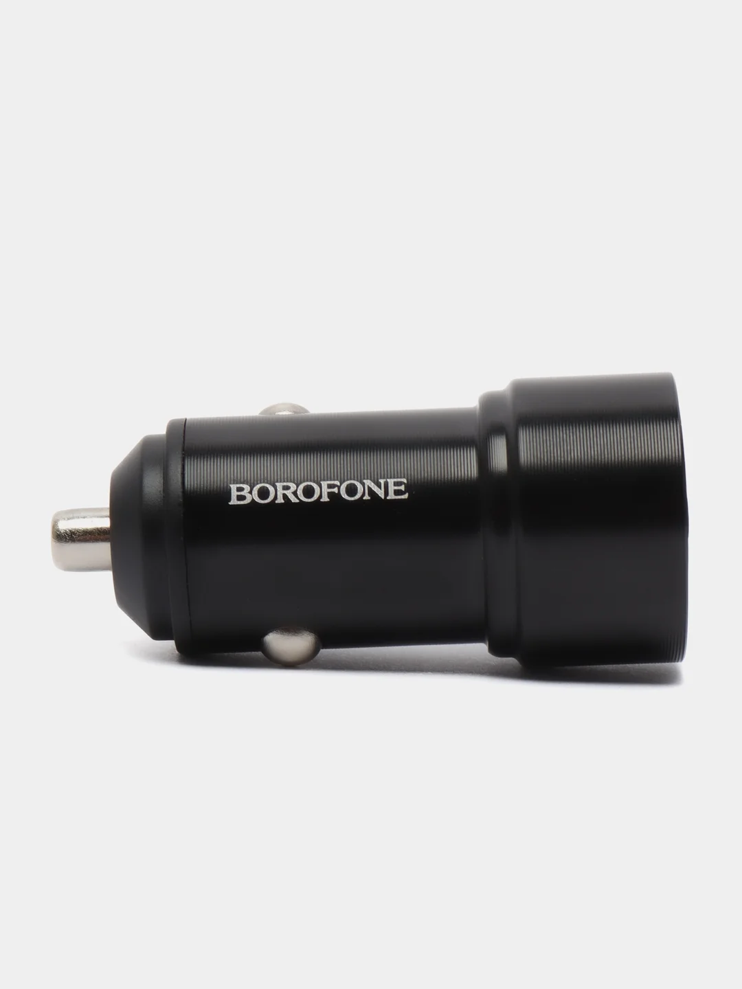 Черный автомобильное зарядное устройство Borofone BZ19A, 18 W, быстрая зарядка, QC3.0, FCP, AFC