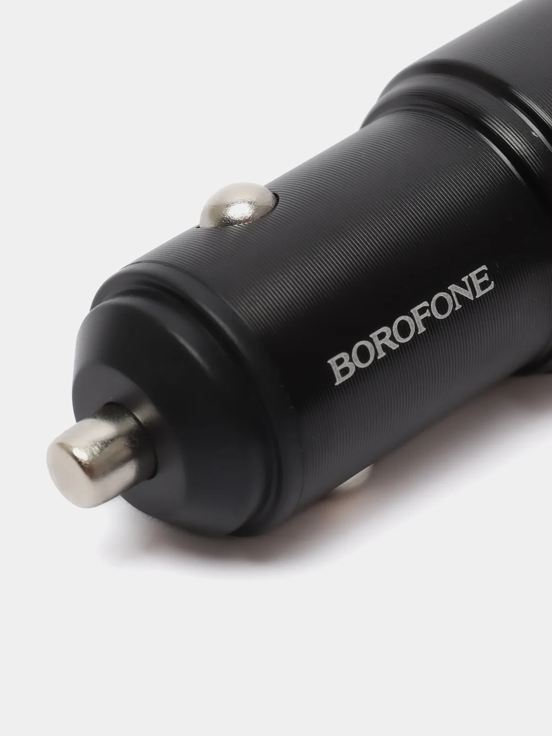 Черный автомобильное зарядное устройство Borofone BZ19A, 18 W, быстрая зарядка, QC3.0, FCP, AFC