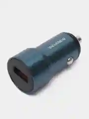 Синий автомобильное зарядное устройство Borofone BZ19A, 18 W, быстрая зарядка, QC3.0, FCP, AFC
