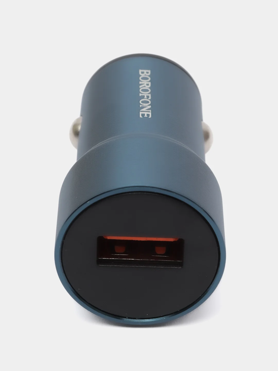 Синий автомобильное зарядное устройство Borofone BZ19A, 18 W, быстрая зарядка, QC3.0, FCP, AFC