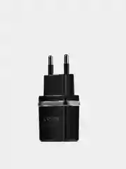 Черный сетевое зарядное устройство HOCO C12 (Lightning, до 2.4A) для Apple IPhone