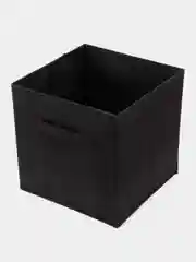 Черный коробка для хранения вещей
