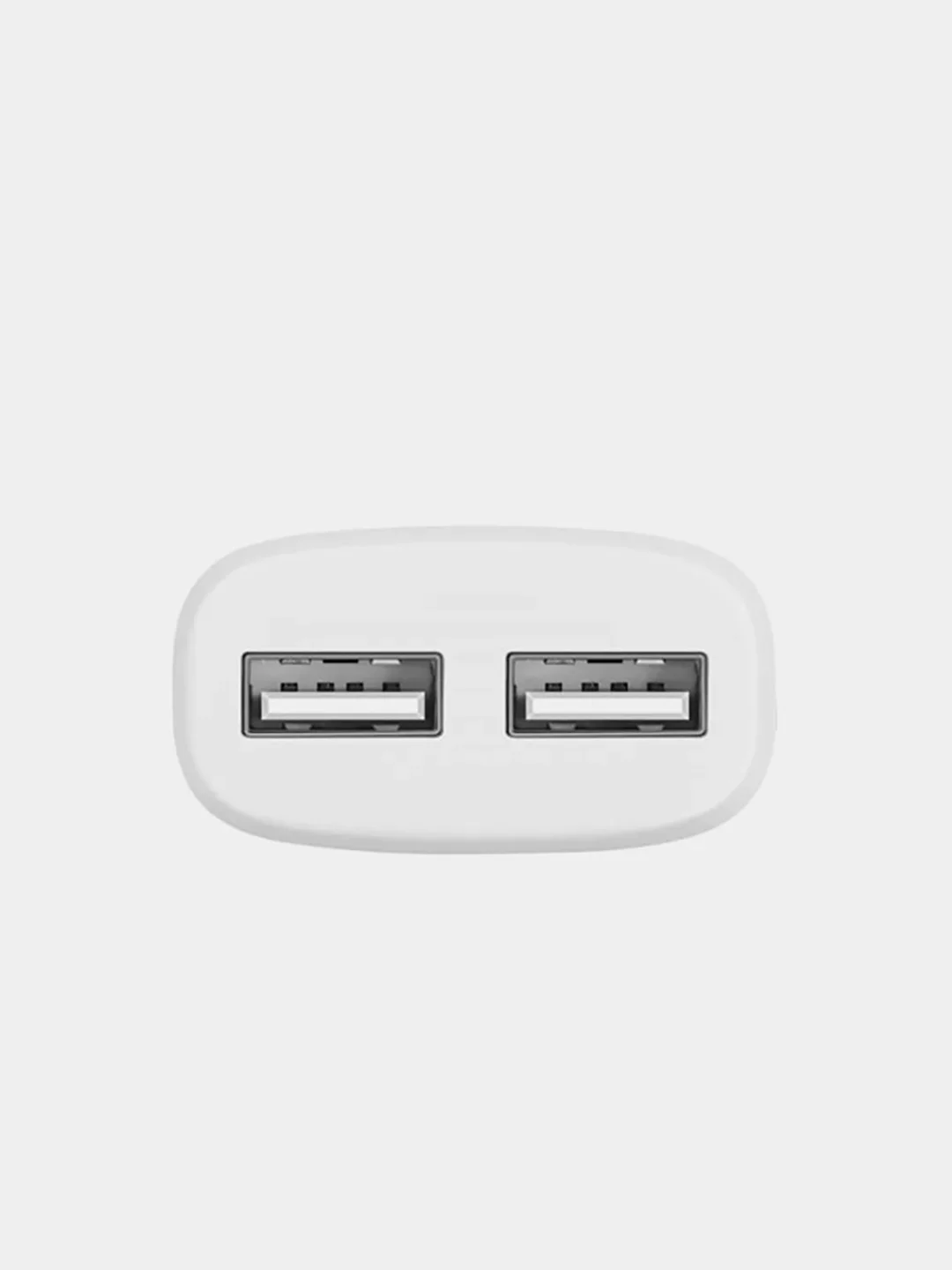 Черный сетевое зарядное устройство HOCO C12, с кабелем Micro USB для android, до 2.4A