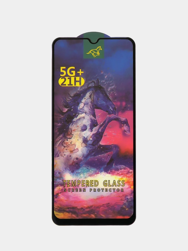 Защитное стекло для Samsung Galaxy A13 (Самсунг Галакси А13), с черной рамкой