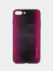 Фуксия чехол с закаленным стеклом на iPhone 7/8/SE/2020/XR/11/12/13/Pro/Max/айфон про макс