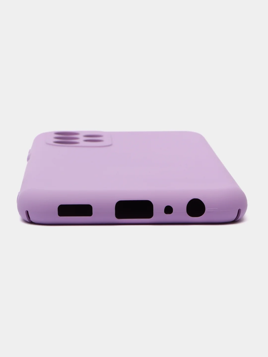 Аметистовый чехол Silicone Cover для Samsung Galaxy A13, Самсунг Галакси А13 4G, силиконовый