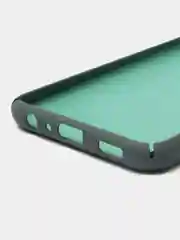 Лесной зеленый чехол Silicone Cover для Samsung Galaxy A13, Самсунг Галакси А13 4G, силиконовый