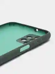 Лесной зеленый чехол Silicone Cover для Samsung Galaxy A13, Самсунг Галакси А13 4G, силиконовый