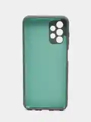 Лесной зеленый чехол Silicone Cover для Samsung Galaxy A13, Самсунг Галакси А13 4G, силиконовый