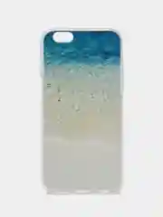 Лазурный чехол с рисунком силиконовый для iPhone 6 6s 7 8 X XR XS 11 12 13 pro, Айфон