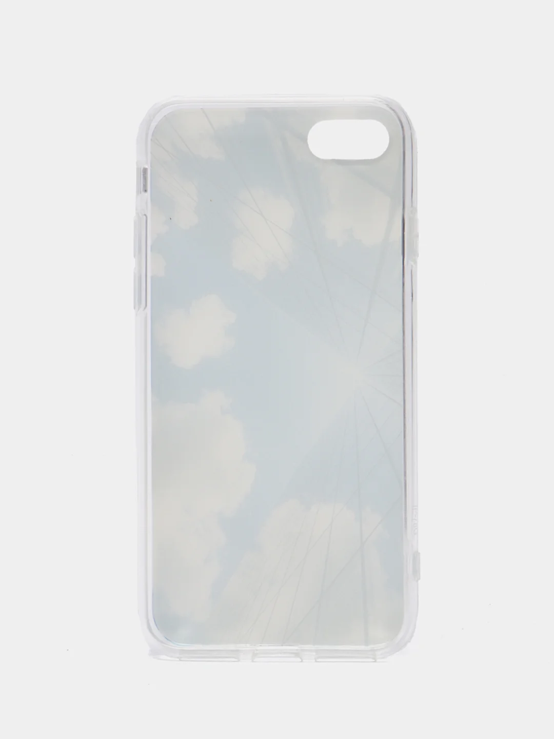 Небесно-голубой чехол с рисунком силиконовый для iPhone 6 6s 7 8 X XR XS 11 12 13 pro, Айфон
