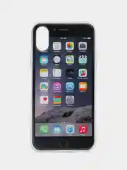 Угольный чехол с рисунком силиконовый для iPhone 6 6s 7 8 X XR XS 11 12 13 pro, Айфон