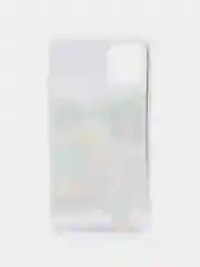 Бирюзовый чехол с рисунком силиконовый для iPhone 6 6s 7 8 X XR XS 11 12 13 pro, Айфон