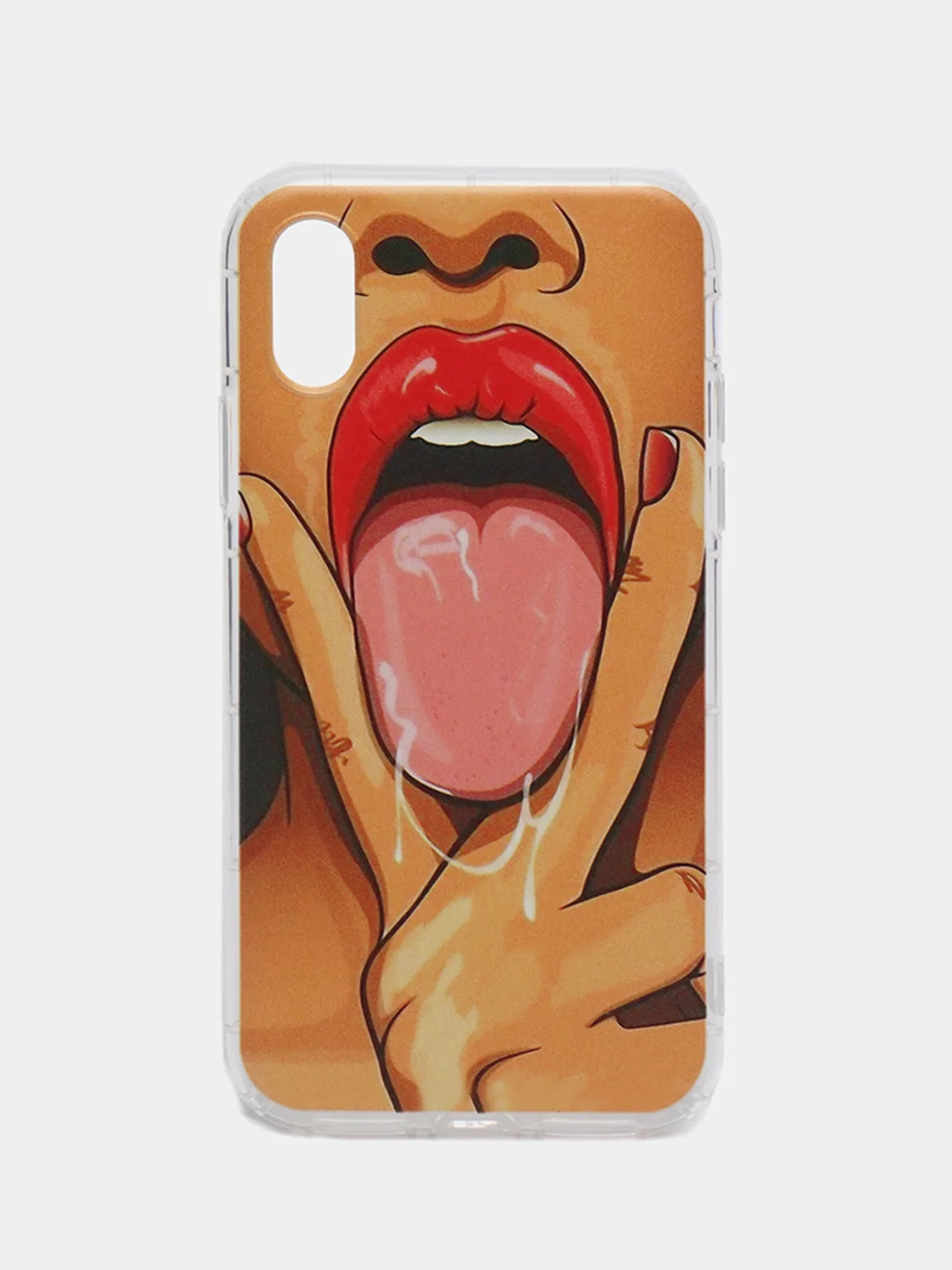 Горчичный чехол с рисунком силиконовый для iPhone 6 6s 7 8 X XR XS 11 12 13 pro, Айфон