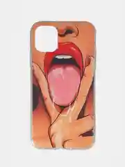 Горчичный чехол с рисунком силиконовый для iPhone 6 6s 7 8 X XR XS 11 12 13 pro, Айфон