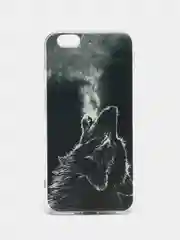 Черный чехол с рисунком силиконовый для iPhone 6 6s 7 8 X XR XS 11 12 13 pro, Айфон