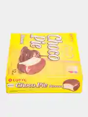 Печенье глазированное со вкусом банана CHOCO PIE LOTTE, 336 гр
