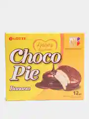 Печенье глазированное со вкусом банана CHOCO PIE LOTTE, 336 гр