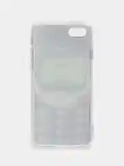 Серебряный чехол с рисунком силиконовый для iPhone 6 6s 7 8 X XR XS 11 12 13 pro, Айфон
