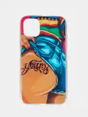 Пурпурный чехол с рисунком силиконовый для iPhone 6 6s 7 8 X XR XS 11 12 13 pro, Айфон