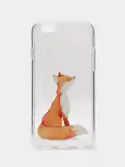 Рыжий чехол с рисунком силиконовый для iPhone 6 6s 7 8 X XR XS 11 12 13 pro, Айфон