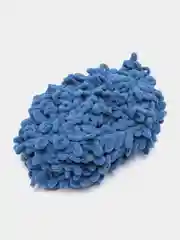 Синий пряжа Alize Puffy Fine, петельки маленькие, 100 г, 14 м