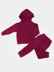 Вишнёвый костюм спортивный детский утепленный