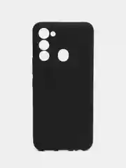 Черный чехол для Tecno Spark GO 2022, 8C, черный, силиконовый Техно Спарк Гоу 8С