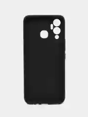Черный чехол для Infinix Hot 12 Play, черный, силиконовый