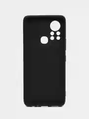 Черный чехол для Infinix Hot 11S, черный, силиконовый