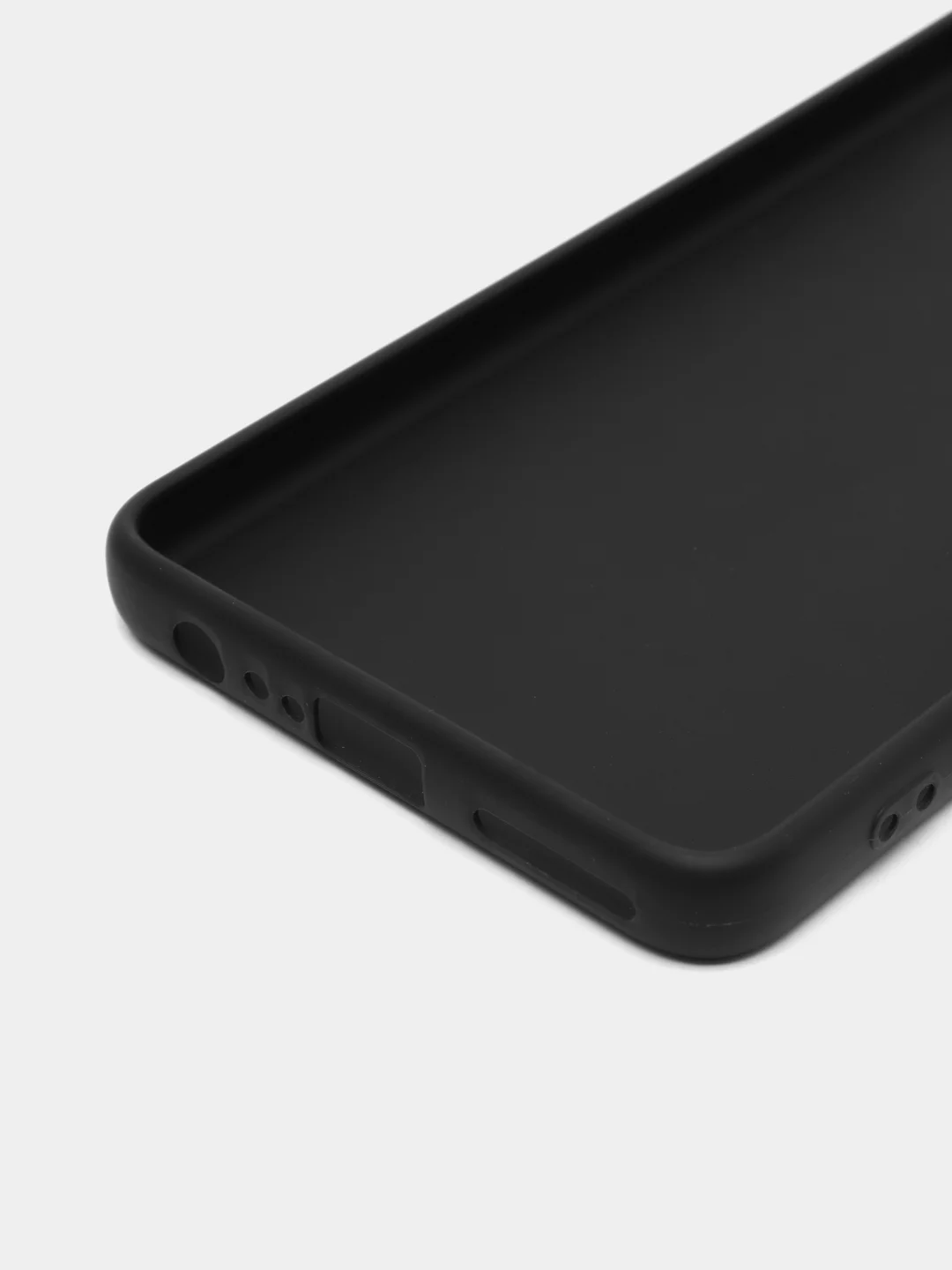 Черный чехол для Tecno Camon 19 / 19 Pro 4G, черный, силиконовый