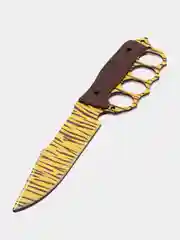 Золотой нож деревянный