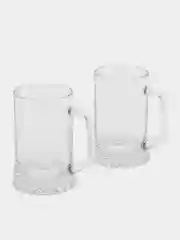Пивные кружки "Pub", 2 штуки, 300 мл, гладкое дно