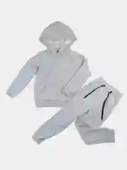 Серебряный костюм спортивный детский утепленный