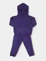 Фиолетовый костюм спортивный детский утепленный