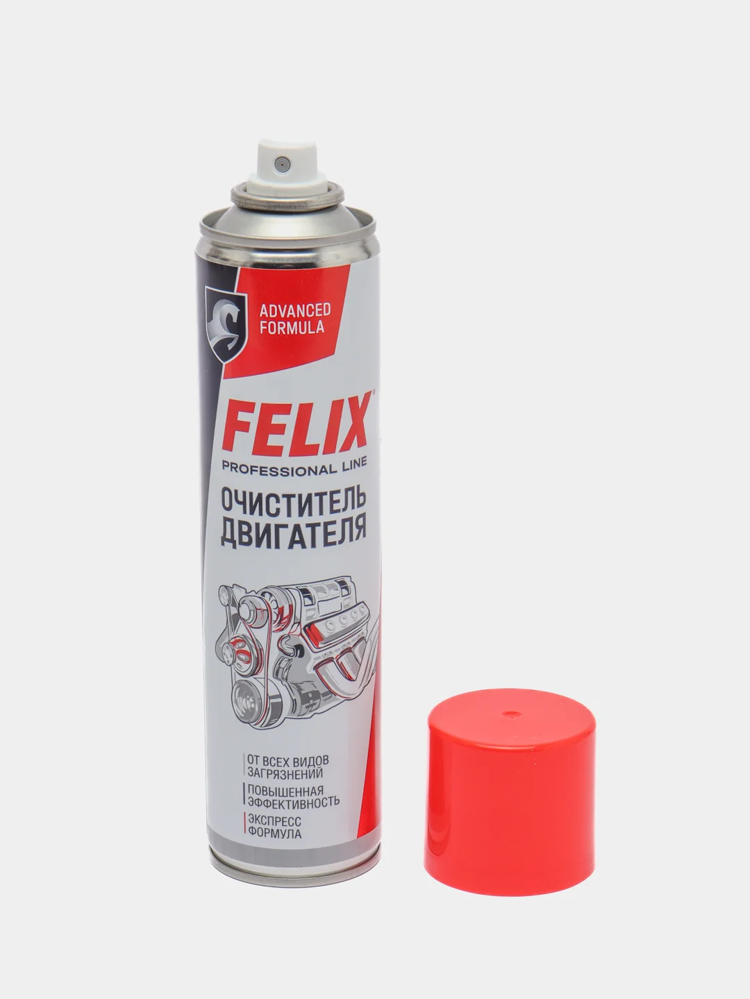 Очиститель двигателя Felix, 400 мл
