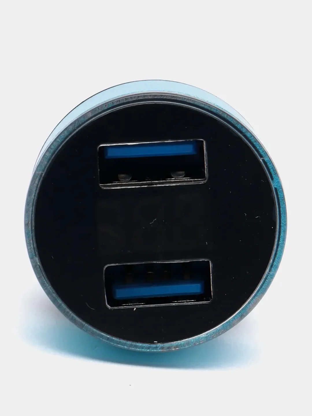 Синий автомобильное зарядное устройство 2 USB 3.1 А / разветвитель прикуривателя