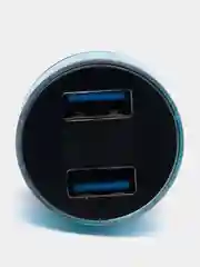 Синий автомобильное зарядное устройство 2 USB 3.1 А / разветвитель прикуривателя